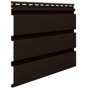 soffit infratop perforált barna ereszaljaburkolat 2.7m 