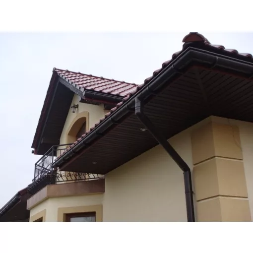 soffit infratop perforált barna ereszaljaburkolat 2.7m 