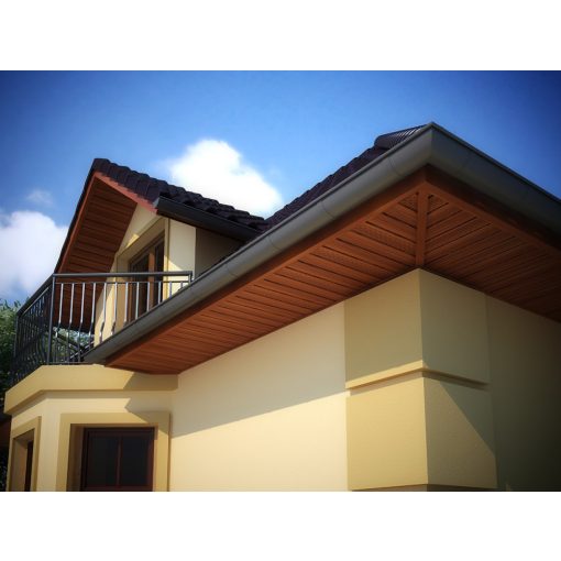 soffit perforált aranytölgy ereszaljaburkolat 2.7m 