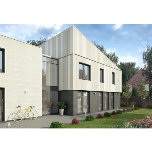 Kerrafront Homlokzati Burkolat Lágy Elefántcsont 6m x 36cm