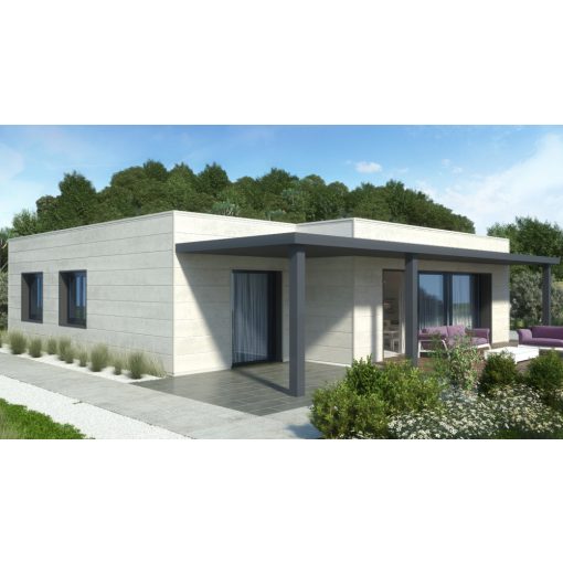 VOX Kerrafront homlokzati burkolat kő gyöngyszürke egysávos