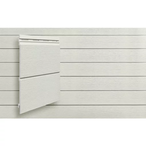 VOX Kerrafront homlokzati burkolat modern fa gyöngyszürke kétsávos panel 6m x 37cm