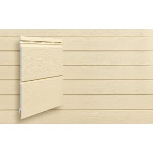   VOX Kerrafront homlokzati burkolat modern fa bézs kétsávos panel 6m x 37cm