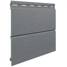 VOX Kerrafront homlokzati burkolat modern fa kvarcszürke kétsávos panel 6m x 37cm