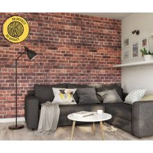 vilo motivo piros tégla hatású beltéri falburkolat 2,65 m