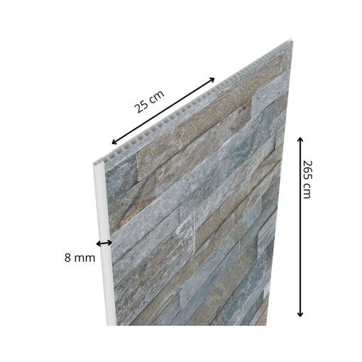 vilo motivo piros tégla hatású beltéri falburkolat 2,65 m