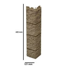 VOX SSA-NZ-015 Külső Sarokelem Világosbarna 42 cm