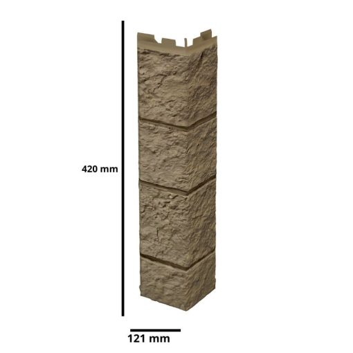 VOX SSA-NZ-015 Külső Sarokelem Világosbarna 42 cm
