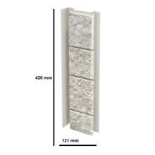 VOX SSA-U-014 Belső sarokelem Bézs 42 cm