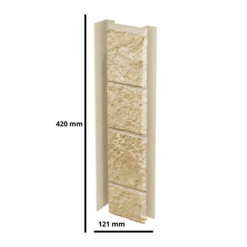 VOX SSA-U-013 Belső sarokelem Krém 42 cm