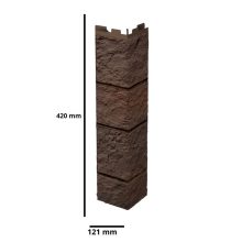 VOX SSA-NZ-016 Külső Sarokelem Sötétbarna 42 cm