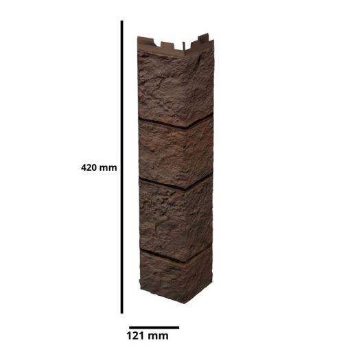 VOX SSA-NZ-016 Külső Sarokelem Sötétbarna 42 cm