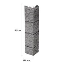 VOX SSA-NZ-012 Külső Sarokelem Világosszürke 42 cm