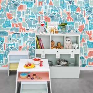 VOX Kerradeco geometrikus házak beltéri falburkolat