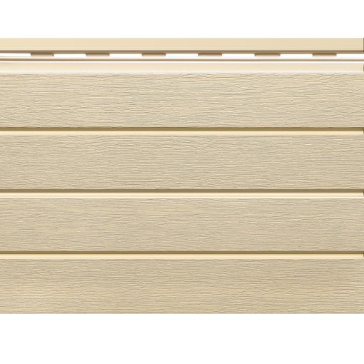  VOX Kerrafront homlokzati burkolat modern fa bézs négysávos panel 6m x 37cm