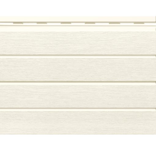  VOX Kerrafront homlokzati burkolat modern fa fehér négysávos panel 6m x 37 cm