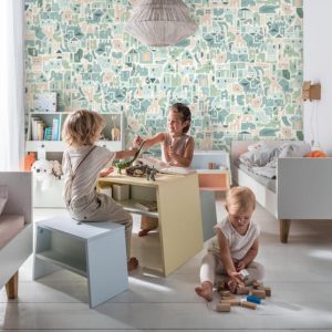 VOX Kerradeco geometrikus tuli házai beltéri falburkolat