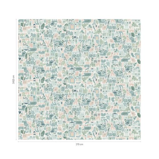 VOX Kerradeco geometrikus tuli házai beltéri falburkolat