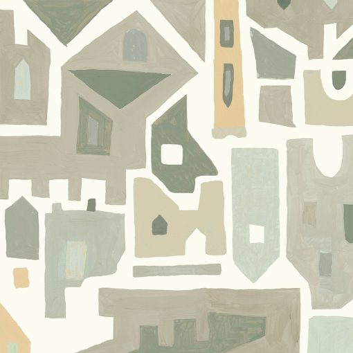 VOX Kerradeco geometrikus olasz házak beltéri falburkolat