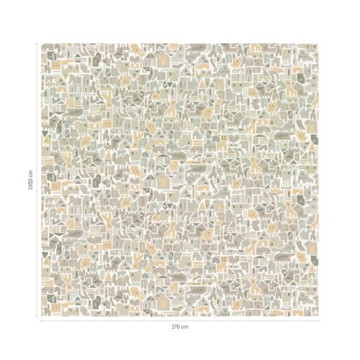 VOX Kerradeco geometrikus olasz házak beltéri falburkolat