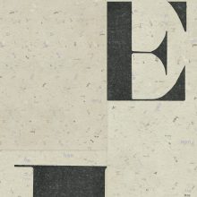 VOX Kerradeco geometrikus betűk beltéri falburkolat