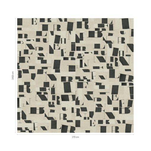 VOX Kerradeco geometrikus betűk beltéri falburkolat