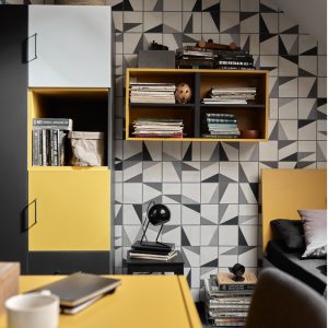   VOX Kerradeco geometrikus origami madarak beltéri falburkolat