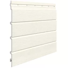  VOX Kerrafront homlokzati burkolat modern fa fehér négysávos panel 6m x 37 cm