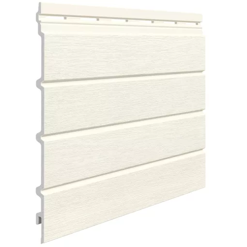  VOX Kerrafront homlokzati burkolat modern fa fehér négysávos panel 6m x 37 cm