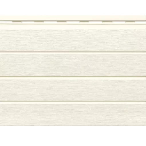  VOX Kerrafront homlokzati burkolat modern fa fehér négysávos panel 6m x 37 cm