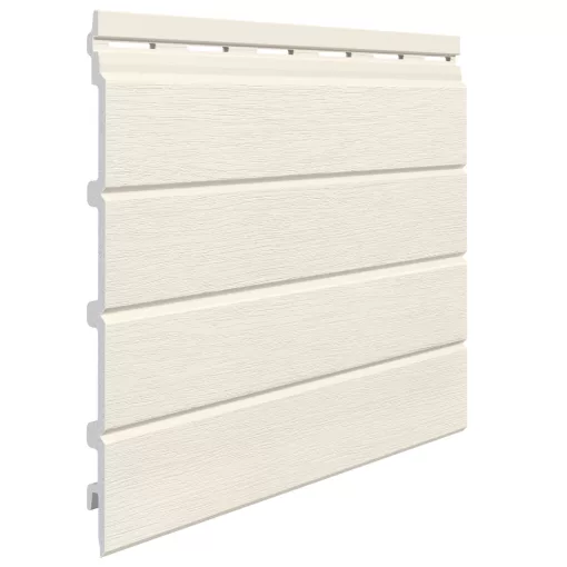 VOX Kerrafront homlokzati burkolat modern fa elefántcsont négysávos panel 6m x 37cm