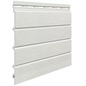   VOX Kerrafront homlokzati burkolat modern fa gyöngyszürke négysávos panel 6m x 37cm
