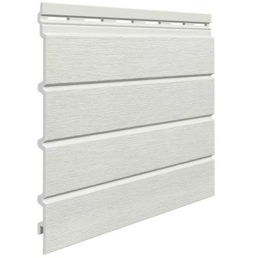 VOX Kerrafront homlokzati burkolat modern fa gyöngyszürke négysávos panel 6m x 37cm