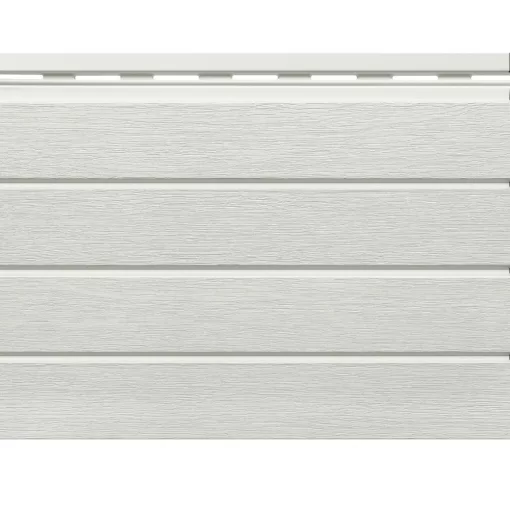 VOX Kerrafront homlokzati burkolat modern fa gyöngyszürke négysávos panel 6m x 37cm