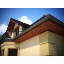 soffit perforált dió ereszaljaburkolat 2.7m 