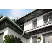 soffit infratop sima grafit ereszaljaburkolat 2.7m 