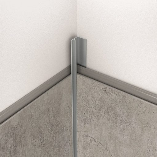 VOX Kerradeco A-02 belső sarok ezüst színben 2,7 m