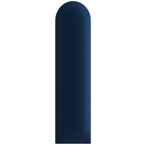 Kárpitozott sötétkék panelek ovális 60 x 15 cm