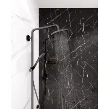 VILO SPC Calacatta Fekete Beltéri Falburkolat 30x60cm