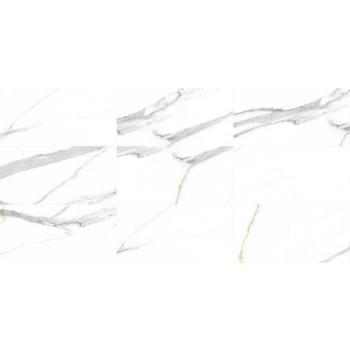 VILO SPC Calacatta Fehér Beltéri Falburkolat 60x120cm