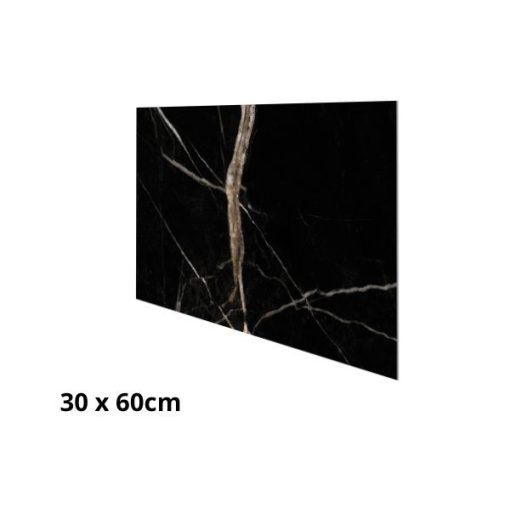 VILO SPC Calacatta Fekete Beltéri Falburkolat 60x120cm