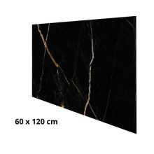 VILO SPC Calacatta Fekete Beltéri Falburkolat 60x120cm