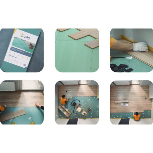 Padlópanel alátét 1,5 mm-es Alu Multi Force 10 m2