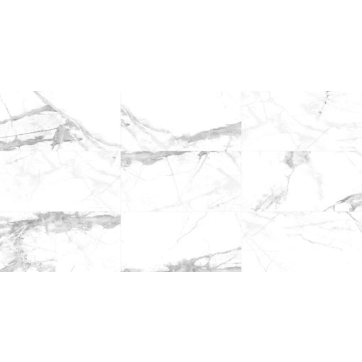 VILO SPC Calacatta Hó Beltéri Falburkolat 60x120cm