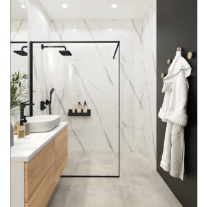 VILO SPC Calacatta Fehér Beltéri Falburkolat 265x120cm