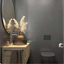 VILO MPC Csiszolt Acél XL Moduláris panel 265x60cm