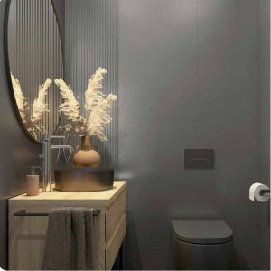 VILO MPC Csiszolt Acél XL Moduláris panel 265x60cm