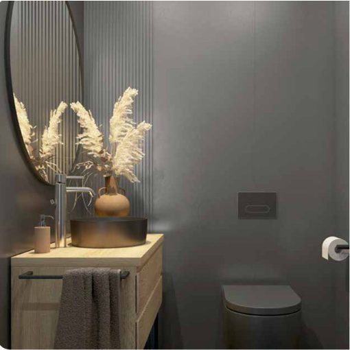 VILO MPC Csiszolt Acél XL Moduláris panel 265x60cm