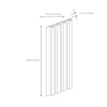 VILO MPC Vászonhatású M Moduláris panel 265x16cm